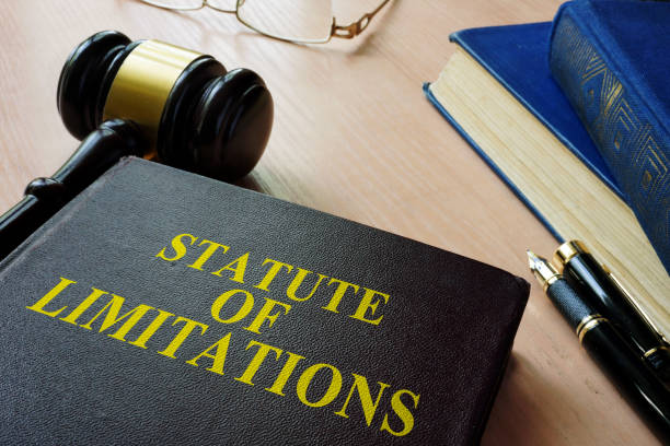 Statute of limitations (SOL) documents on a court desk